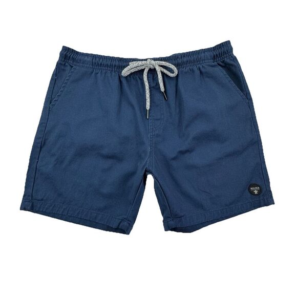 Molokai Surf Co Men’s Shorts Medium Blue Drawstring Beach Cotton Casual Summer - Picture 1 of 8